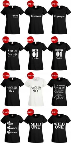 Koszulki dla PPRZYJACIÓŁEK prezent dla koleżanki na Arena.pl