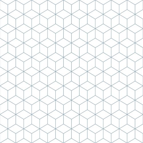 Tapeta Do Salonu Wzór GEOMETRYCZNY 3D Sześciany na Arena.pl