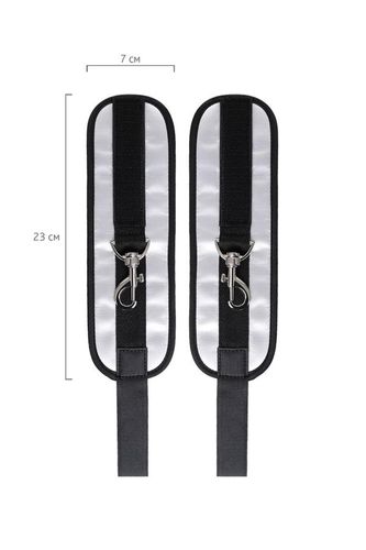 Anonymo hand clamps, polyester, silver, 23 cm na Arena.pl