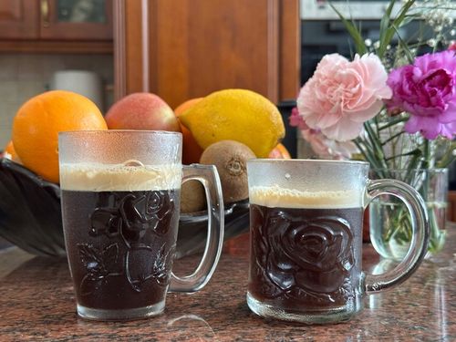 6x SZKLANKI 280 ML DO HERBATY KAWY Z UCHEM KOMPLET SZKLANEK ELEGANCKIE na Arena.pl