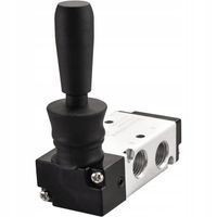 ZAWÓR PNEUMATYCZNY RĘCZNY MECHANICZNY BISTABILNY SIŁOWNIKA 4H210-08 5/2 1/4