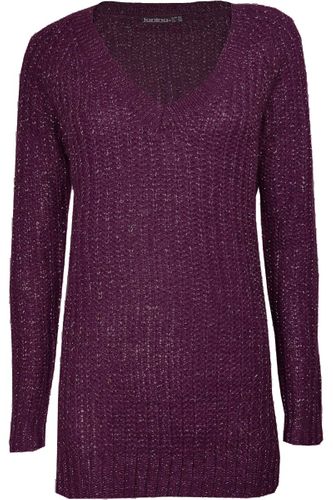 Fioletowy Sweter, Srebrna Nitka - 40 / L na Arena.pl