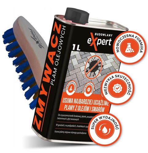 ZMYWACZ DO USUWANIA CIĘŻKICH PLAM OLEJU OLEJOWYCH Z KOSTKI BRUKOWEJ BRUKU na Arena.pl