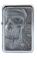 Zapalniczka Benzynowa Czaszka Gentelo
