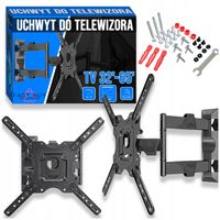 MOCNY OBROTOWY UCHWYT DO TELEWIZORA WIESZAK TV 32'-65' CALI UNIWERSALNY LCD