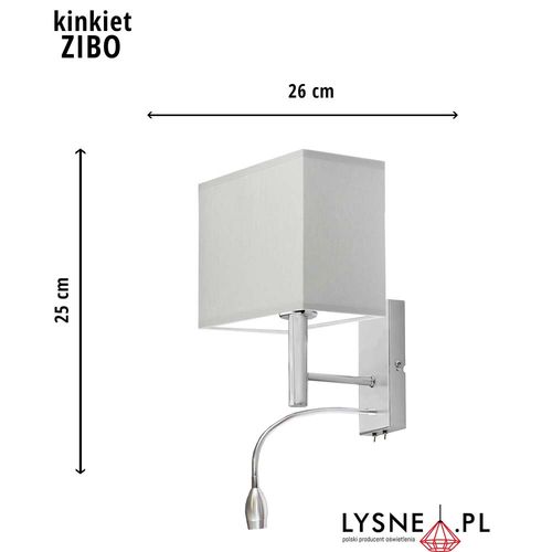 Lampka ścienna LED ZIBO na Arena.pl