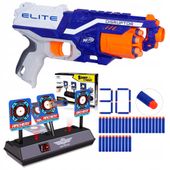 NERF N-STRIKE ELITE DISRUPTOR + TARCZA +STRZAŁKI