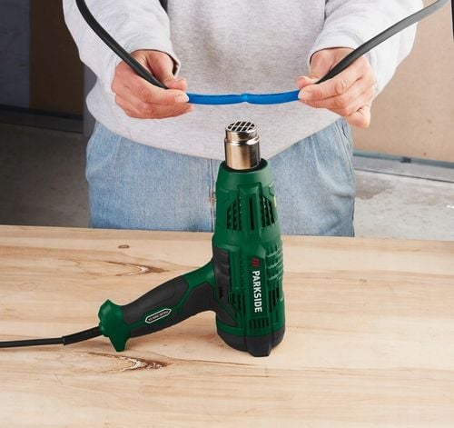 PARKSIDE MOCNA Opalarka PHLGD 2000W WYŚWIETLACZ LCD + 4 DYSZE na Arena.pl