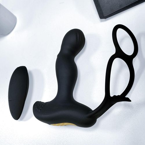 Wibrator-Silicone Massager 7 Function And Heating Function, Black na Arena.pl
