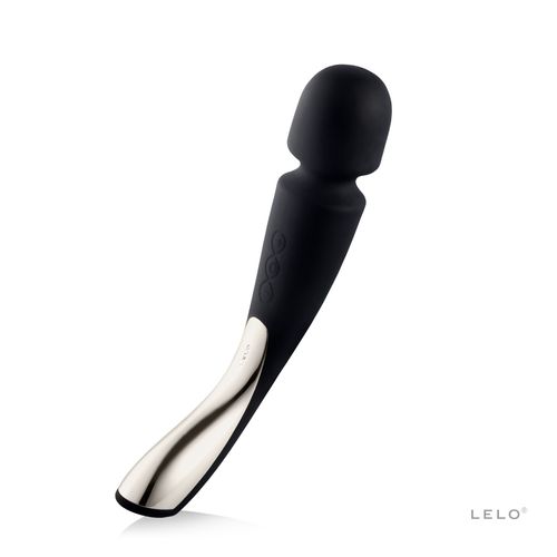 Masażer - Lelo Smart Wand Massager Medium Black na Arena.pl