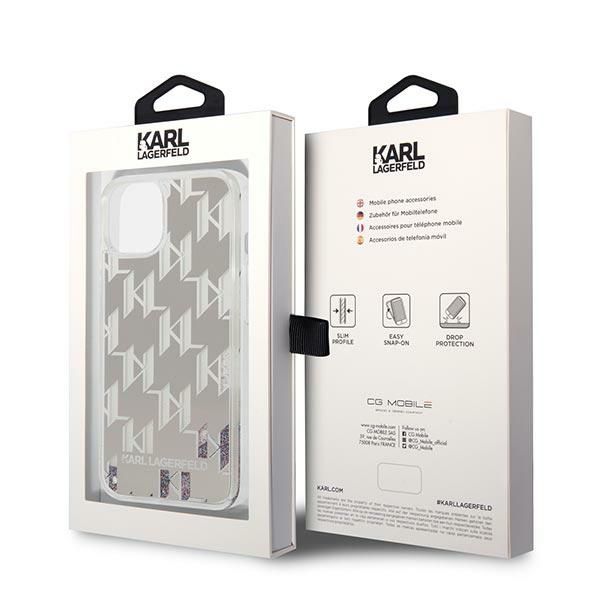 Etui Karl Lagerfeld do iPhone 15 Plus, iPhone 14 Plus, Srebrny zdjęcie 8