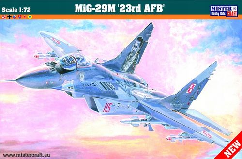 MIG-29M MODEL SAMOLOTU DO SKLEJANIA + FARBY I KLEJ na Arena.pl