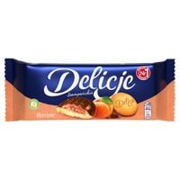 Delicje Biszkopty z galaretką morelową oblewane czekoladą 147 g