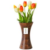 Wazon Ceramiczny Klepsydra  Brązowy flakon