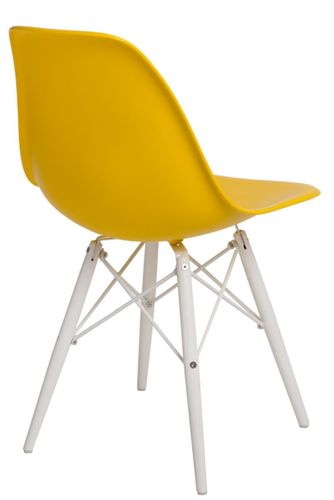 Krzesło P016W PP żółte/white na Arena.pl