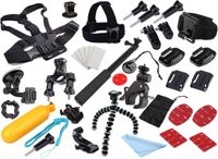 ZESTAW 41 el. DO GOPRO 7, 6, 5, 4, 3+, 3, session - AKCESORIA, UCHWYTY