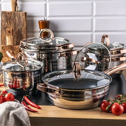 zestaw garnków 12 elementów klausberg kb-7700 na Arena.pl