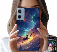 ETUI DO MOTOROLA E15 / G05 - RENIFEREK SŁODKI RENIFER ŚWIĄTECZNY WZÓR