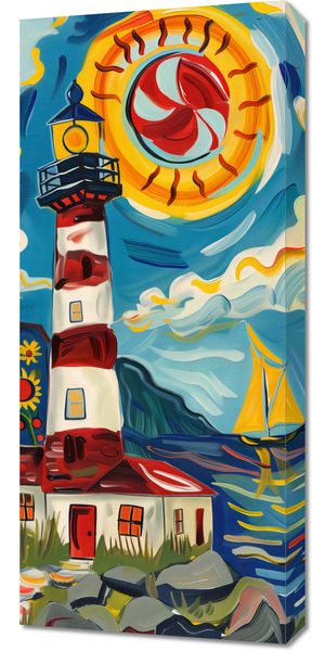 Obraz 40x90cm Żywa Przystań zdjęcie 1