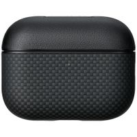 etui pitaka aramid fiber do airpods pro 3 czarno-szary
