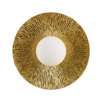Lampa ścienna SUN M złota 35 cm