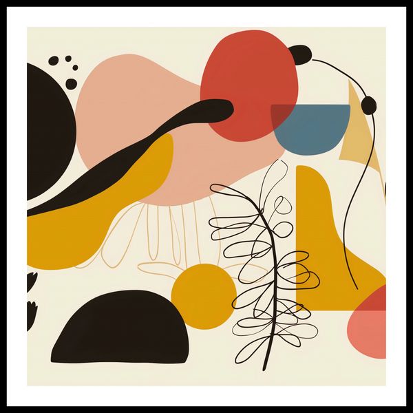 Plakat 80x80cm Rapsodia Barw zdjęcie 3