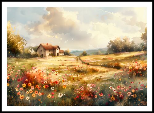 Plakat 84,1x59,4cm Sielski Domek na Arena.pl