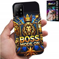 ETUI DO OPPO RENO 5Z / A94 5G - BOSS LEW Z KORONĄ NA TARCZY CASE + FOLIA