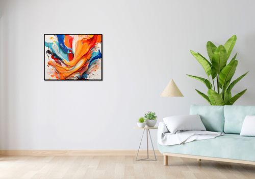 Plakat 76x60,5cm Taneczne Fale na Arena.pl