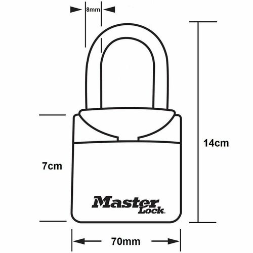 Zamek szyfrowy Master Lock 5406EURD na Arena.pl