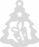 Ś3 Zawieszka ozdoba ażurowa ŚWIĘTA choinka prezent Boże Narodzenie OZDOBA