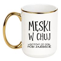 Duży Biało-Złoty 450 ml