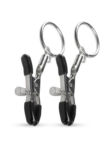Stymulator-Metal Nipple Clamps With Ring zdjęcie 4