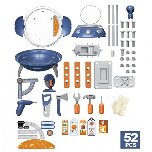 WOOPIE Warsztat 3w1 Plecak Projektor UFO 52 el. na Arena.pl