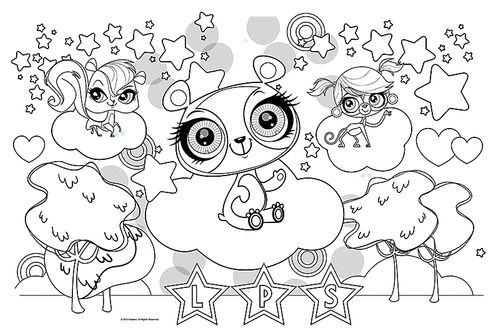 Puzzle Dwustronne Littlest Pet Shop na Arena.pl