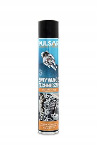 ZMYWACZ TECHNICZNY PULSAR USUWA SMARY KLEJE WOSKI OLEJE SPRAY 750 ml na Arena.pl