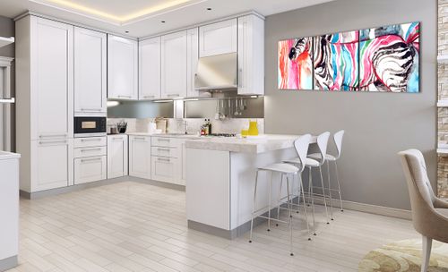 Obraz Na Płótnie - Zebra Rysunek - 150X50 Cm - Ca150X50-3075 na Arena.pl