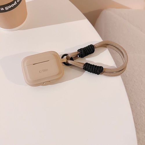 tech-protect silicone rope apple airpods pro 1 / 2 caffe latte na Arena.pl