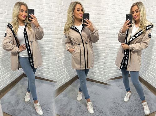 ASYMETRYCZNA PARKA kurtka Z KAPTUREM 4 KOLORY XS na Arena.pl