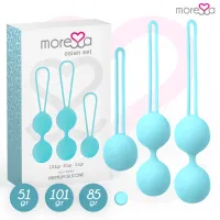 moressa osian zestaw treningowy premium turkusowy silikon 3 szt.
