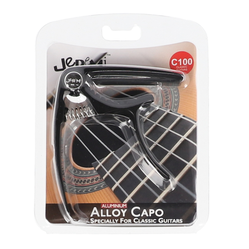 Kapodaster gitara klasyczna JEREMI C100 Czarny na Arena.pl