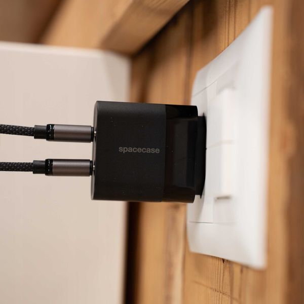 Spacecase Usb Charger 20W Sc010B Black zdjęcie 8