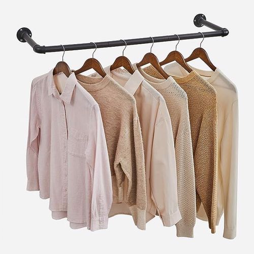 Wieszak ścienny drążek na ubrania 90 cm na Arena.pl