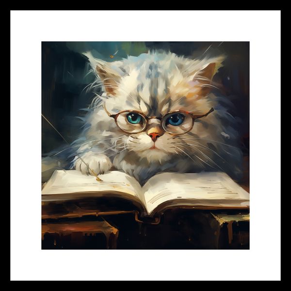 Plakat 30x30cm Ucz Się Ucz zdjęcie 3