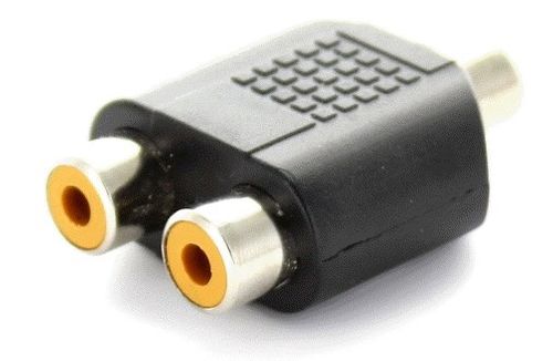 ADAPTER PRZEJŚCIÓWKA ROZGAŁĘŹNIK RCA - 2x RCA na Arena.pl