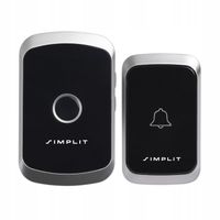 DZWONEK BEZPRZEWODOWY DO DRZWI BRAMY WODOODPORNY IP44 A2 DUŻY ZASIĘG 280M