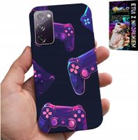 ETUI DO SAMSUNG GALAXY S20 LITE - CASE DLA GRACZA, WZORY Z GIER + SZKŁO