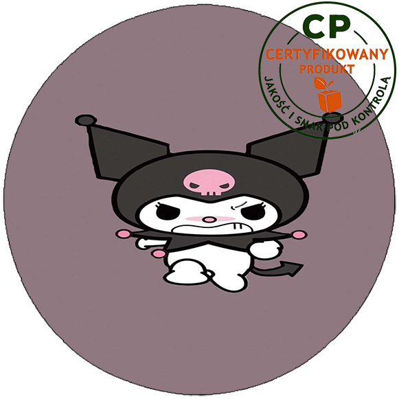 Opłatek na tort Kuromi zdjęcie 1