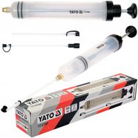 STRZYKAWKA ODSYSARKA RĘCZNA OLEJU PŁYNU HAMULCOWEGO PALIWA 500ml YATO