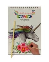 Kolorowanka wydrapywanka ZDRAPYWANKA karty 20x14